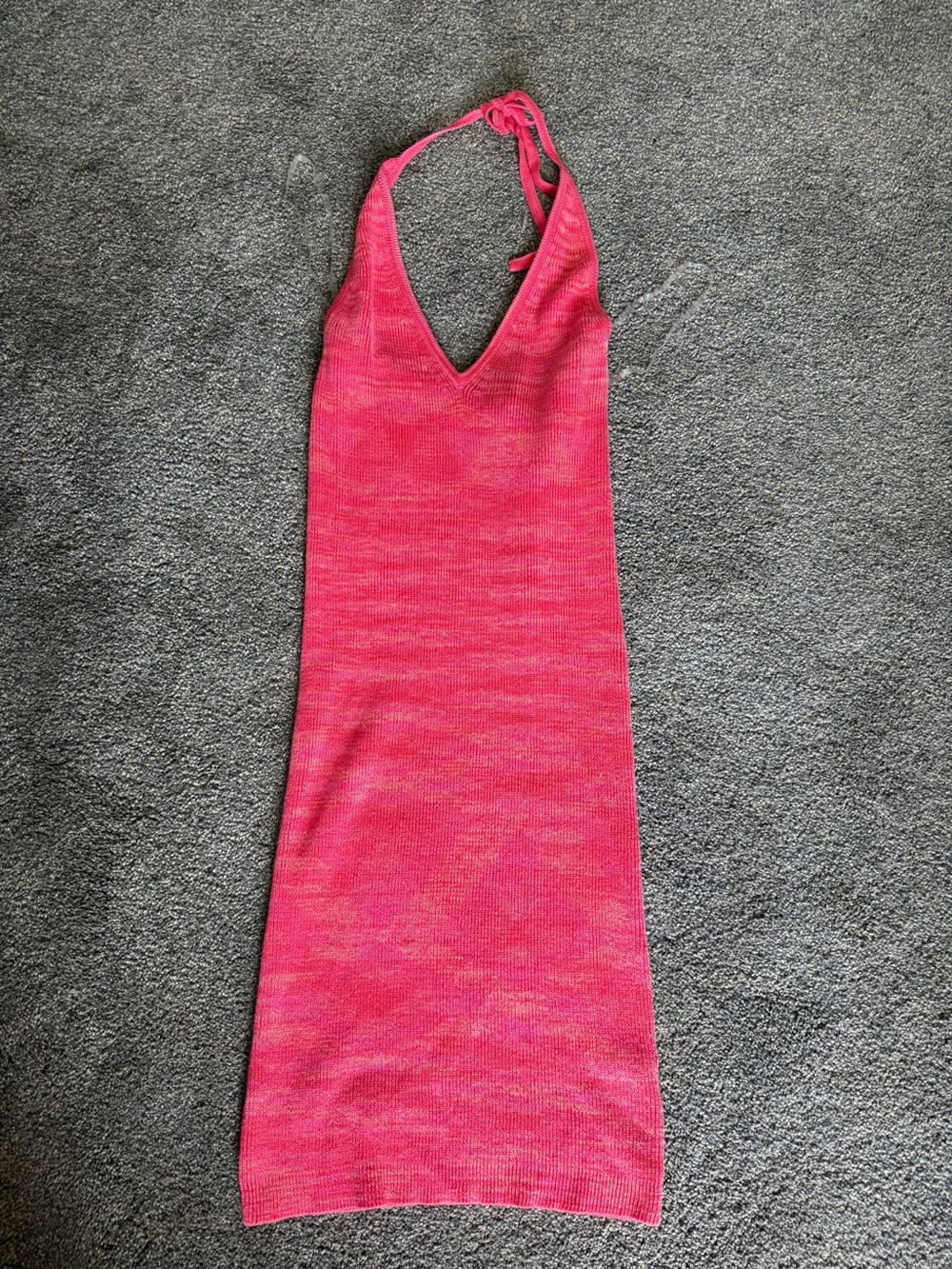 Target Pink Space Dye Knit Top